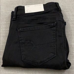 American Eagle Skinny Jeans Black Size 4 X-Short
